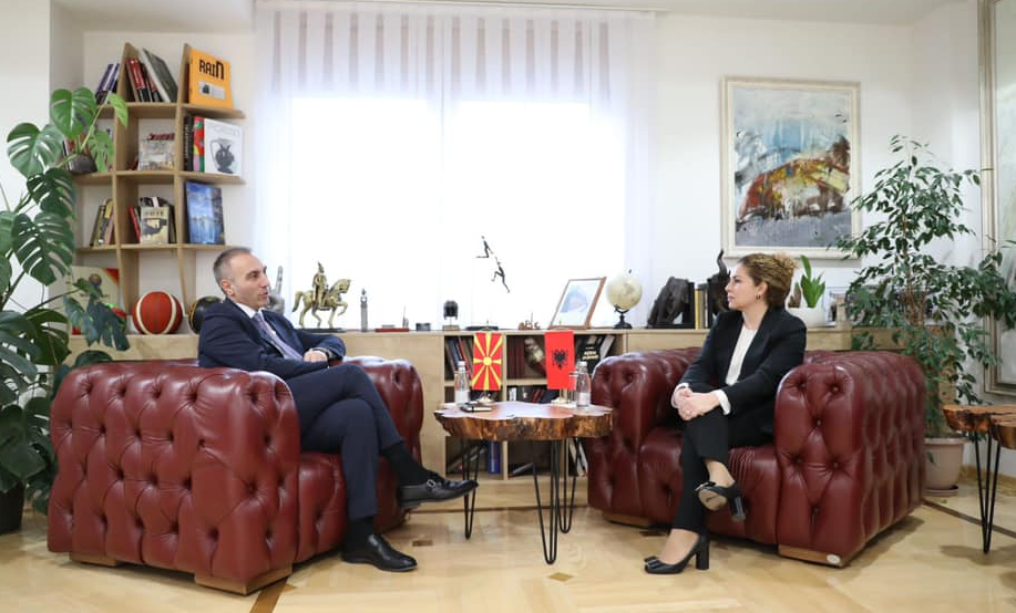 Xhaçka me zv.kryeministrin e Maqedonisë së Veriut: Bashkëpunim i mëtejshëm ekonomik